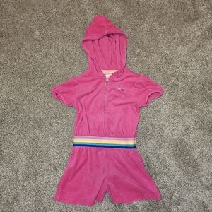 Juicy Couture Kids Terry Romper Size 4T